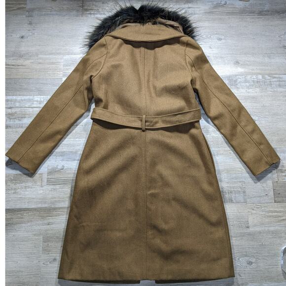 nwot Brave soul faux fur long coat. - Picture 11 of 13